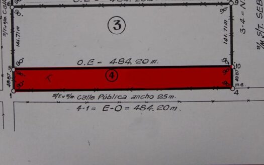Aldea Salto – 480×50 (24.000m2) – a 100 mts Aldea sobre ingreso Brosa