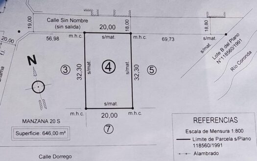 Excelente Terreno en Venta – Sauce Viejo